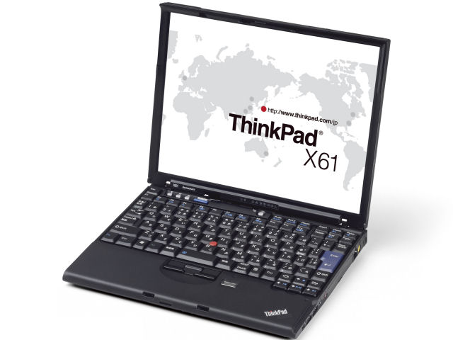 ThinkPad X61 7675A31 �̐��i�摜