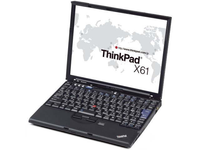 ThinkPad X61 7675A54 �̐��i�摜