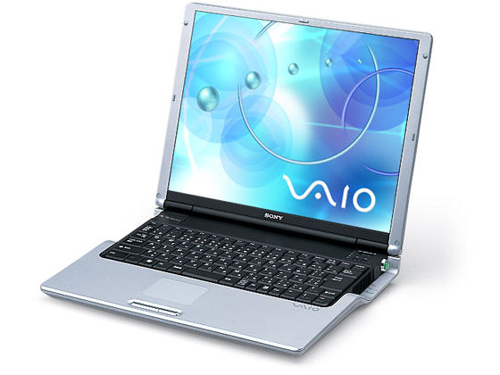 VAIO PCG-Z1V/P �̐��i�摜