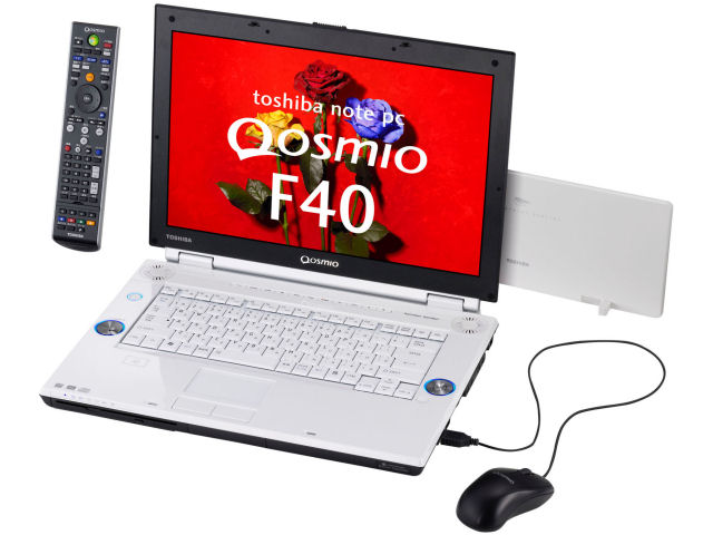 Qosmio F40/87CBL �i�u���b�N���f���j PQF4087CLPBL �̐��i�摜