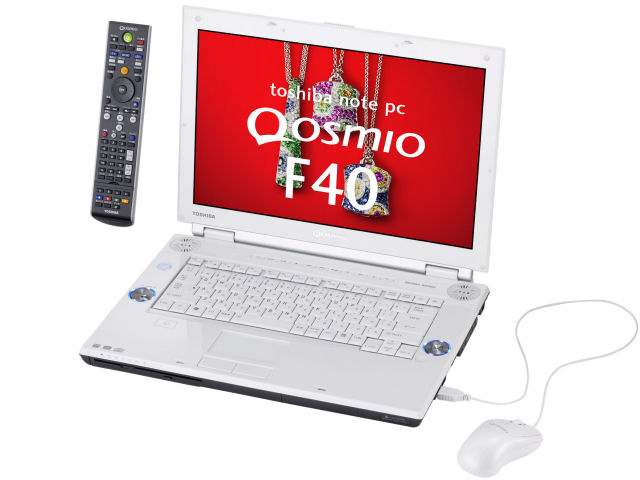 Qosmio F40/85E (�z���C�g���f��) PQF4085ELP �̐��i�摜