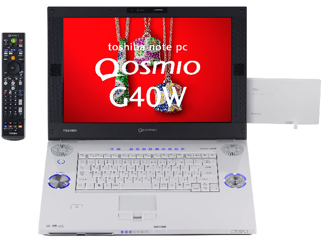 Qosmio G40W/96EW PQG40W96ELNW �̐��i�摜