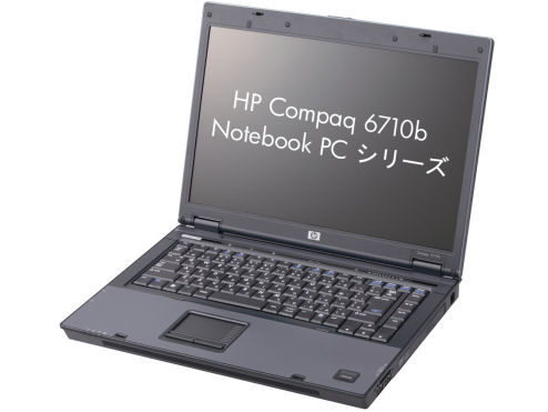 HP Compaq 6710b Notebook PC T7100/15W/1024/80/W/e/XP GL090PA#ABJ �̐��i�摜