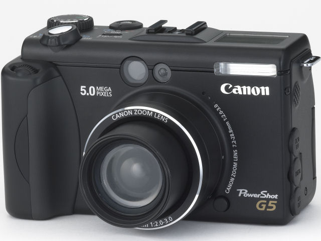 PowerShot G5 �̐��i�摜
