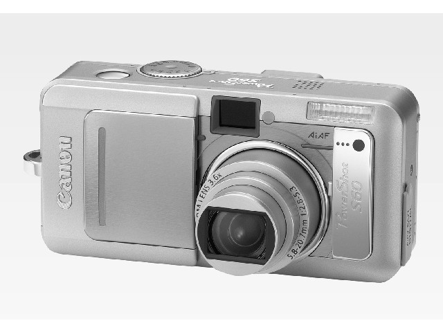 PowerShot S60 �̐��i�摜