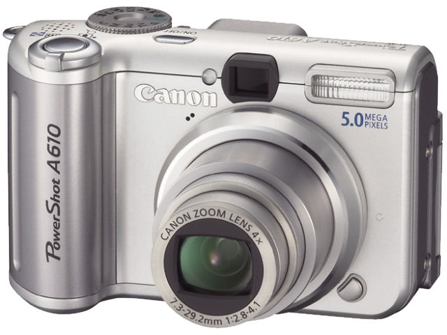 PowerShot A610 �̐��i�摜