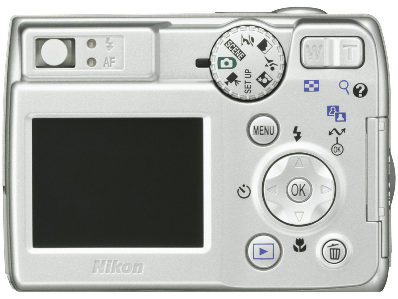 『本体 背面』 COOLPIX 7600 の製品画像