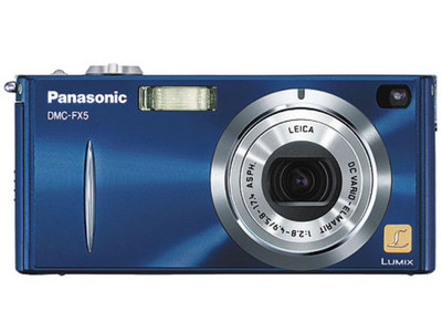 �w�{�� ���� �m���f�B�b�N�u���[�x LUMIX DMC-FX5 �̐��i�摜