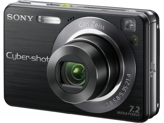 �T�C�o�[�V���b�g DSC-W120 �̐��i�摜