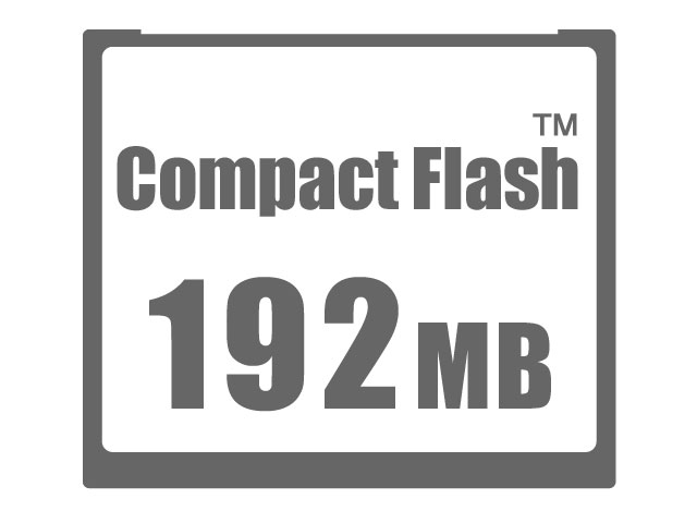 �R���p�N�g�t���b�V�� 192MB �o���N �̐��i�摜