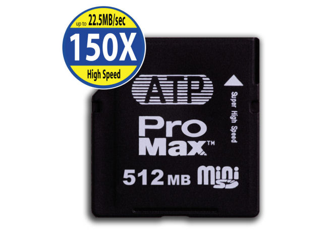 ProMax miniSD 512MB (512MB) の製品画像