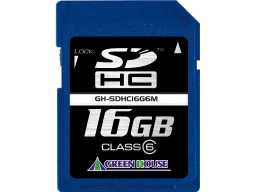 GH-SDHC16G6M (16GB) �̐��i�摜
