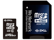 PL-MicroSDHC4 (4GB) �̐��i�摜