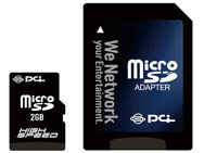 PL-MicroSD2G (2GB) �̐��i�摜