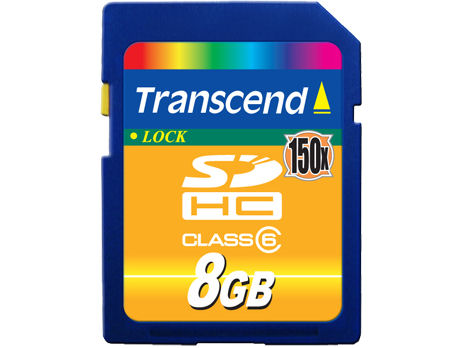 TS8GSDHC150 (8GB) �̐��i�摜