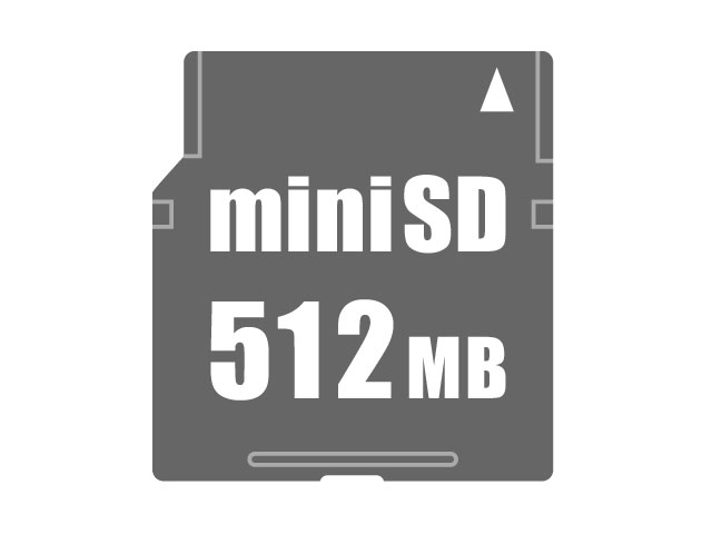 miniSD�J�[�h 512MB �̐��i�摜