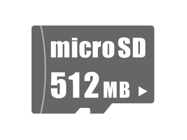 microSD�J�[�h 512MB �̐��i�摜