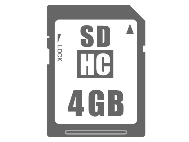 SDHC�������[�J�[�h 4GB �̐��i�摜