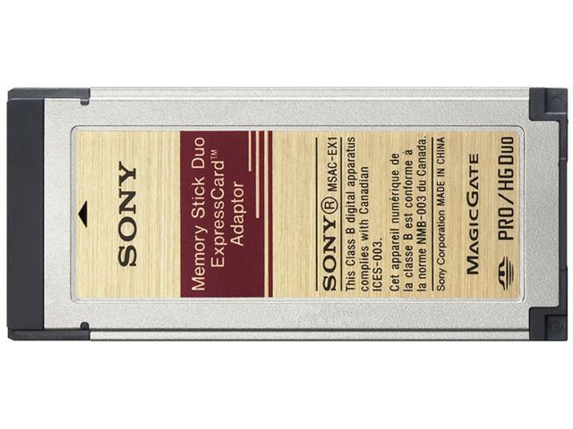 MSAC-EX1 (ExpressCard 34) (3in1) �̐��i�摜