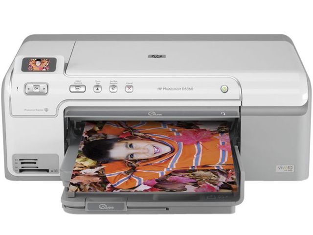 HP Photosmart D5360 Printer �̐��i�摜