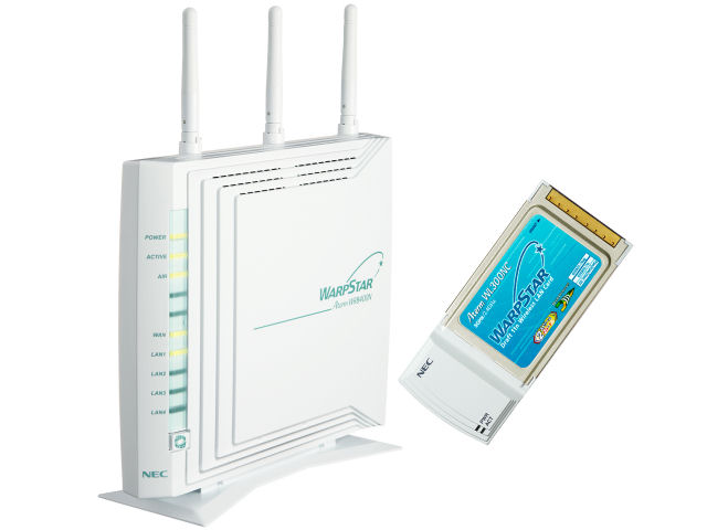 AtermWR8400N���C�����X�J�[�h�Z�b�g PA-WR8400N/NC �̐��i�摜