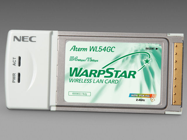 NEC AtermWL54GC PA-WL54GC