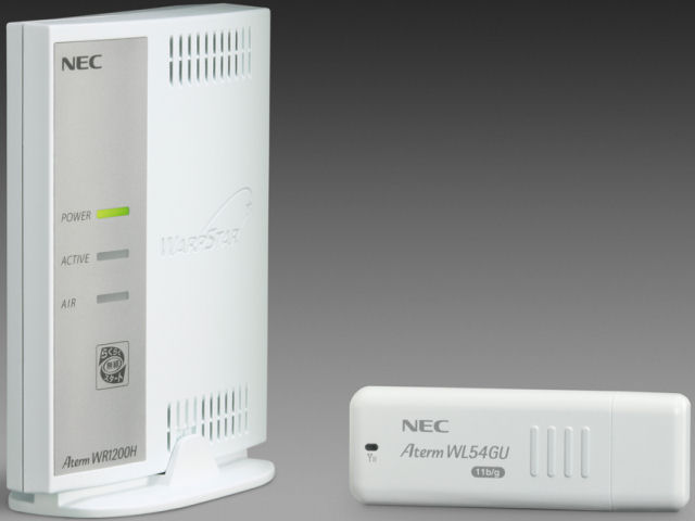 AtermWR1200H USB�X�e�B�b�N�Z�b�g PA-WR1200H/GU �̐��i�摜