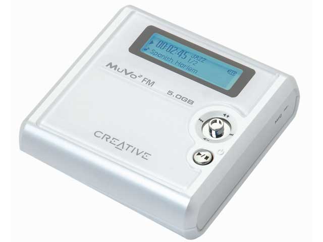 NOMAD MuVo2 FM CMV2F5G-W (5GB) �̐��i�摜