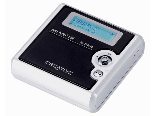 NOMAD MuVo2 FM CMV2F5G-BK (5GB) �̐��i�摜