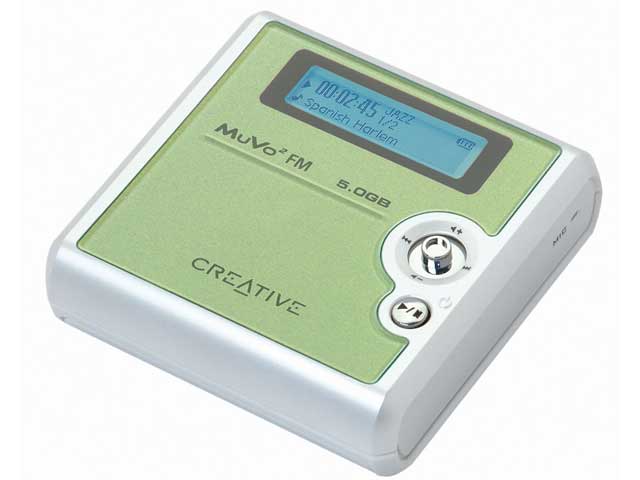 NOMAD MuVo2 FM CMV2F5G-G (5GB) �̐��i�摜