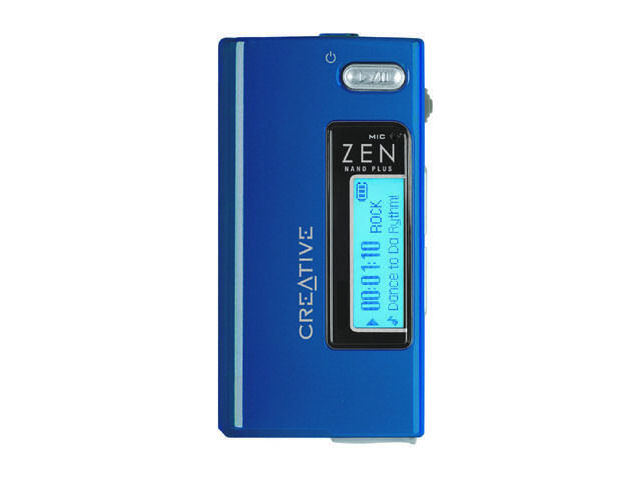 Creative ZEN Nano Plus CZNP1G-DB (�_�[�N�u���[) �̐��i�摜