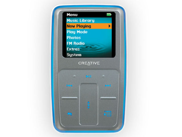 Creative ZEN Micro Photo 8GB CZMP8G-GY �O���[ (8GB) �̐��i�摜