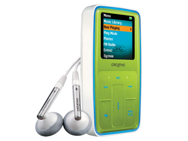 Creative ZEN Micro Photo 8GB CZMP8G-GR �O���[�� (8GB) �̐��i�摜