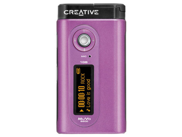 Creative MuVo S200 MV-S1G-PU �p�[�v�� (1GB) �̐��i�摜