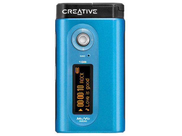 Creative MuVo S200 MV-S1G-BL �u���[ (1GB) �̐��i�摜