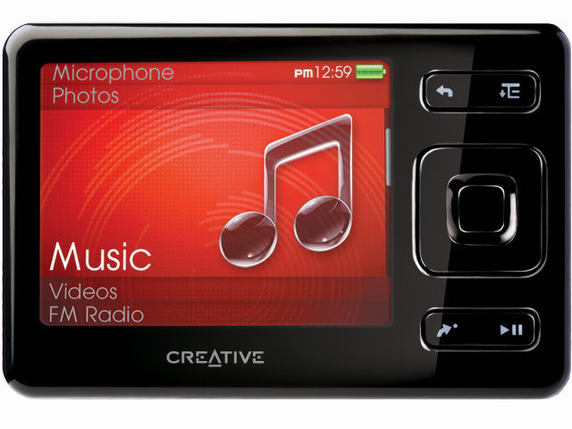 CREATIVE ZEN ZN-Z16G-BK �u���b�N (16GB) �̐��i�摜