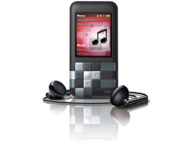 CREATIVE ZEN Mozaic ZN-MZ4G-BK �u���b�N (4GB) �̐��i�摜