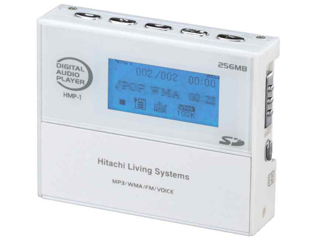 デジタルオーディオプレーヤー HMP-S3 日立。 オーディオプレーヤー