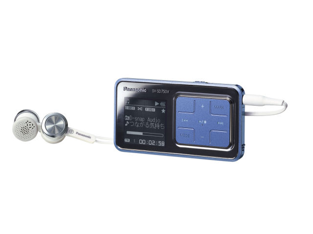 パナソニック D-snap Audio SV-SD750V-S シルバー 価格比較