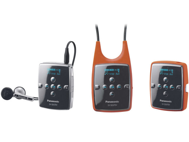 パナソニック D-snap Audio SV-SD570V 価格比較 - 価格.com