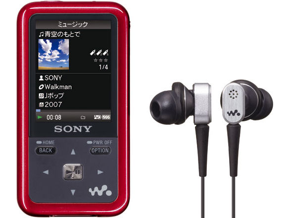 NW-S718F ���b�h (8GB) �̐��i�摜