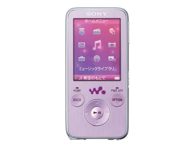 NW-S736F �s���N (4GB) �̐��i�摜