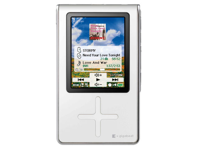 gigabeat X30 MEGX30(W) (�s���A�z���C�g) �̐��i�摜