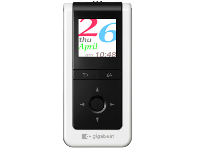 gigabeat U201 MEU201(W) �z���C�g (2GB) �̐��i�摜