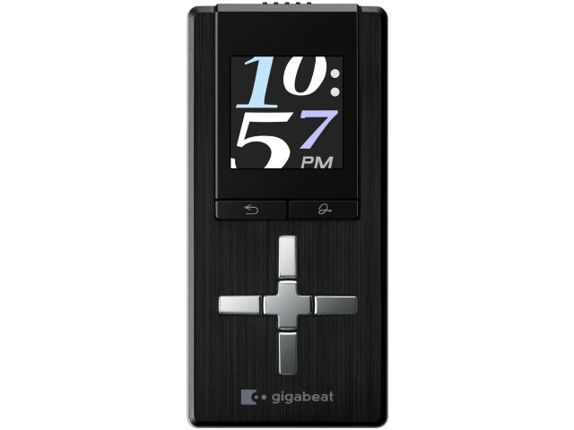 gigabeat U102 MEU102(K) �u���b�N (1GB) �̐��i�摜