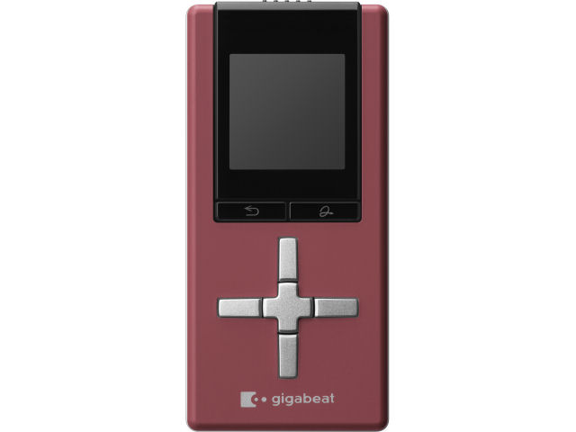 gigabeat U103 MEU103(RD) �b���F (1GB) �̐��i�摜