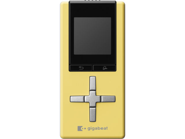 gigabeat U103 MEU103(YL) ������ (1GB) �̐��i�摜