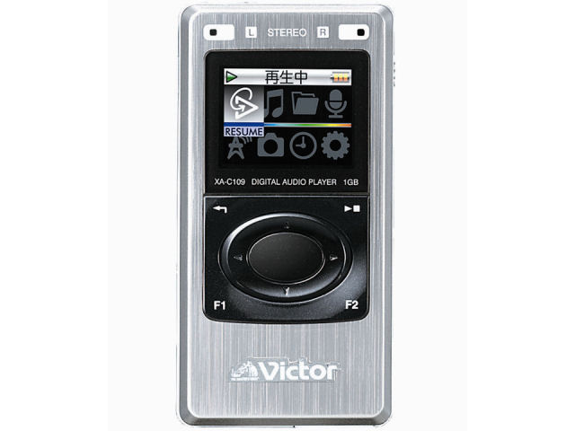 XA-C109-S �V���o�[ (1GB) �̐��i�摜