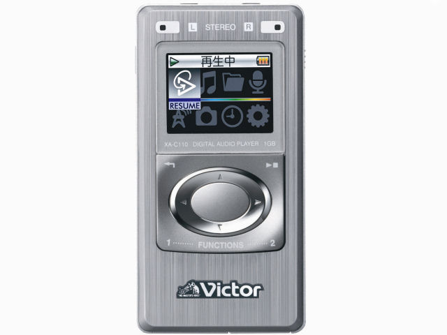 alneo XA-C110-S �V���o�[ (1GB) �̐��i�摜