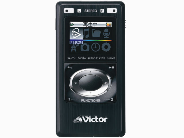 JVC alneo XA-C51-B ブラック (512MB)
